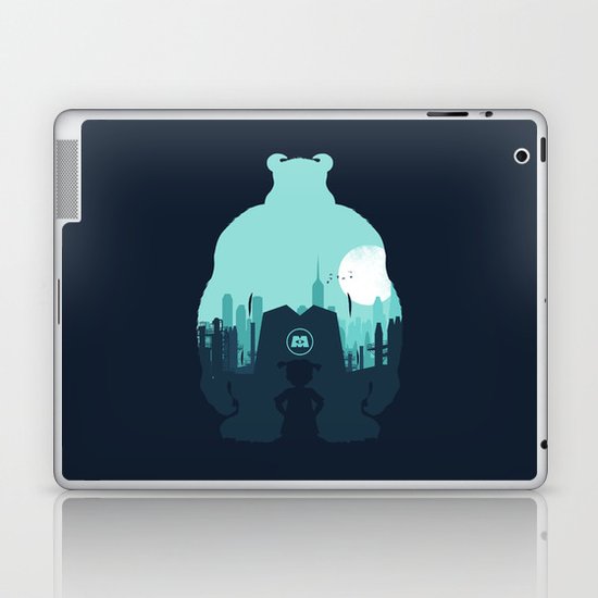 Welcome To Monsters, Inc. Laptop & iPad Skin
