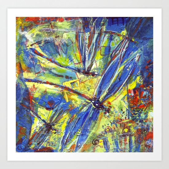 Dragonflies Art Print