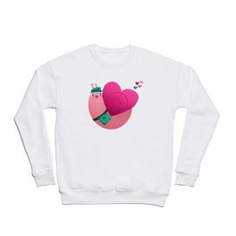Snail Love Crewneck Sweatshirt