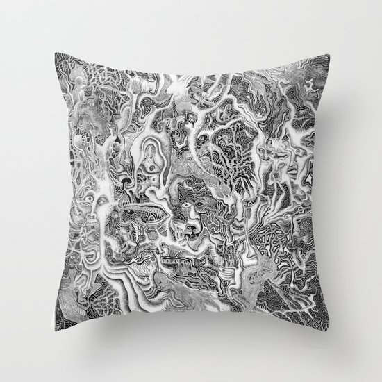 Creature Throw Pillow
