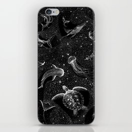 Cosmic Ocean (Black Version) iPhone Skin