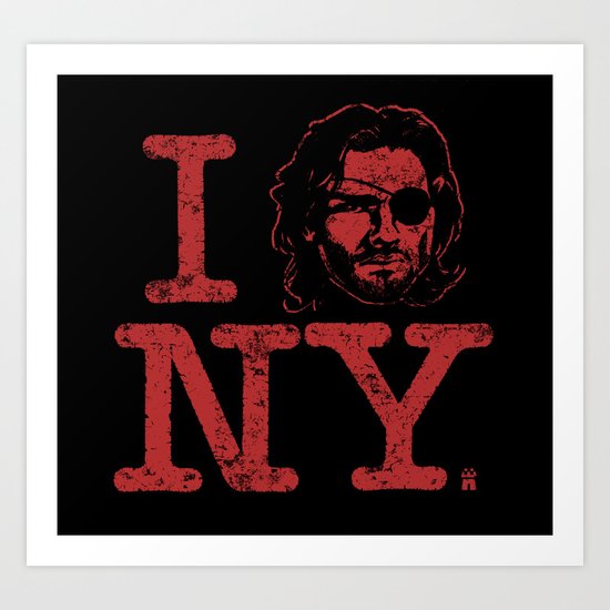 I (Snake) NY Art Print