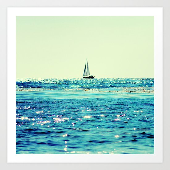 Sailin' Art Print