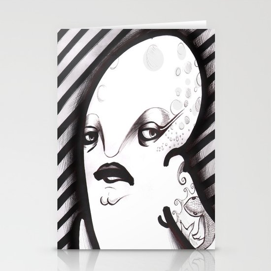 Mrs. Thing Stationery Cards