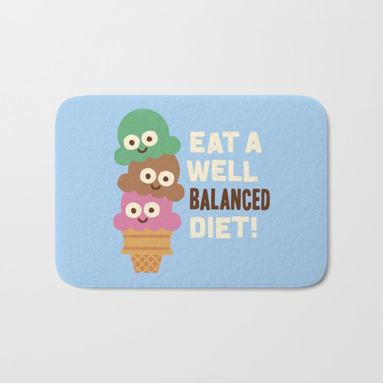Coneventional Wisdom Bath Mat