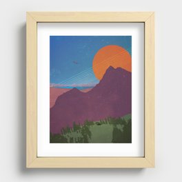 North Lake Tahoe, California Recessed Framed Print