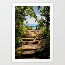 Steps of the Mountain Art Print