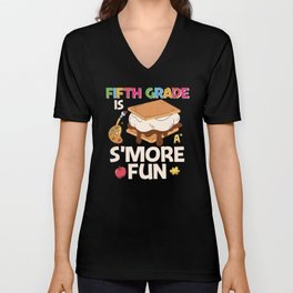 Fifth Grade Is S'more Fun V Neck T Shirt
