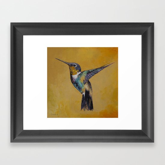 Hummingbird Framed Art Print