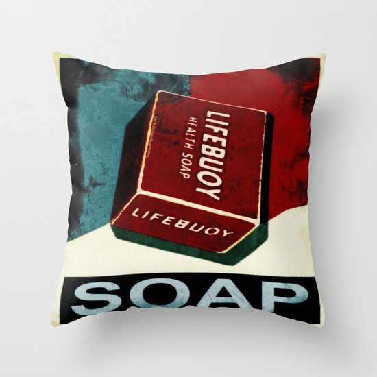 Soap - 054 Throw Pillow