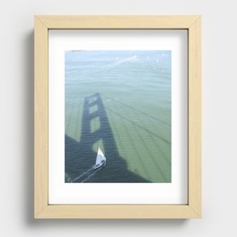 USA - San Francisco - The Bridge Recessed Framed Print