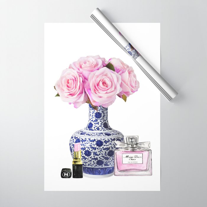  Dior Flower Wrapping Paper