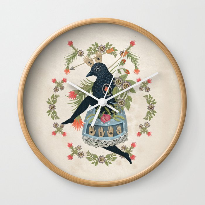 Bird Dance Wall Clock
