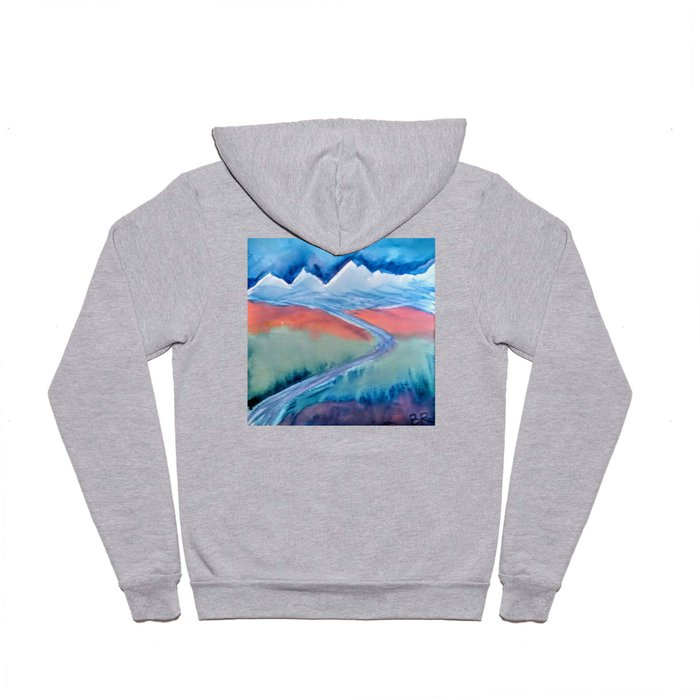 The Himalaya and The River Ganges Hoody