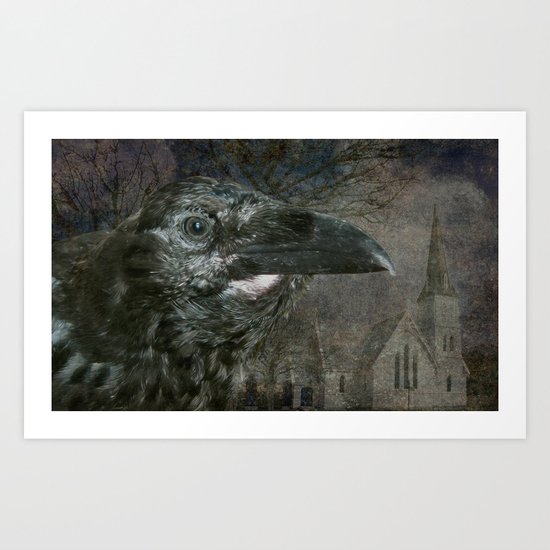 Raven - NeverMore Art Print