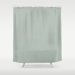Ash Grey, Solid Colour Shower Curtain