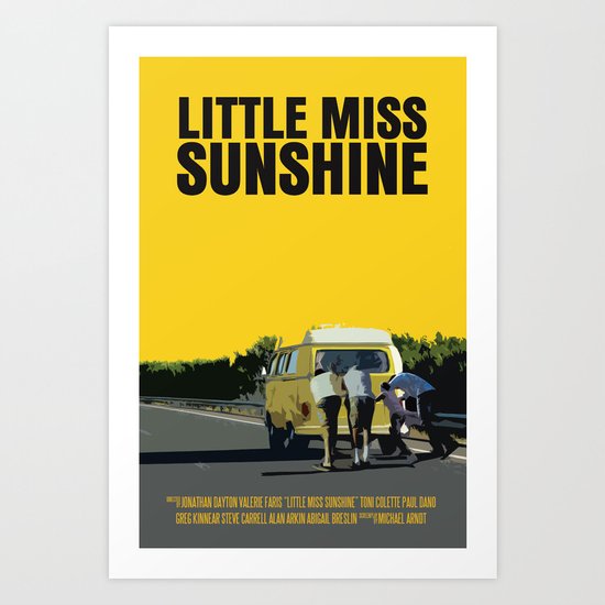 Little Miss Sunshine Movie Poster Art Print