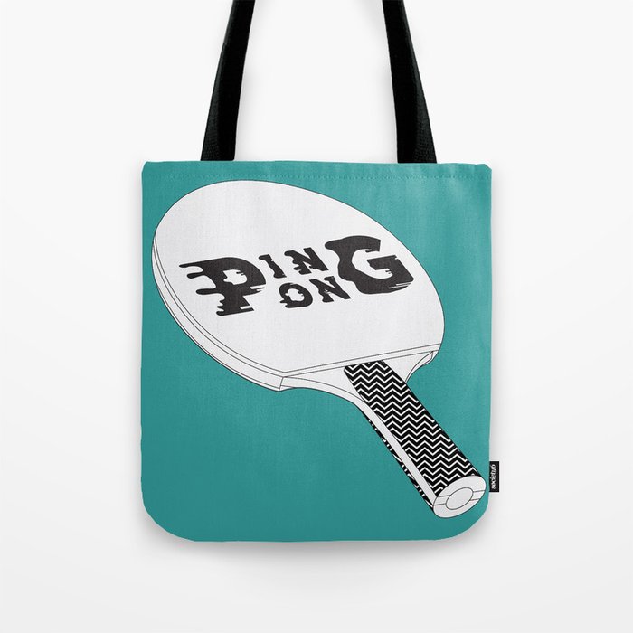 Ping Pong Tote Bag By Aidangoodingdonoghue Society6 Ping Pong Tote Bag