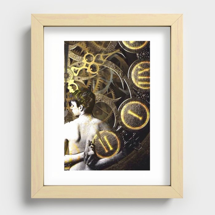 Theory of Time: revêtement Recessed Framed Print
