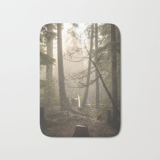 Sunrise Forest Adventure Bath Mat
