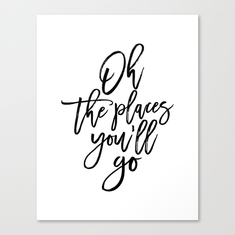 Dr Quote Printable Art Oh The Places You Ll Go Travel Poster