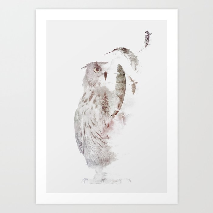 Fade-out Art Print