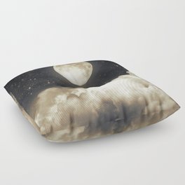 Touch of the moon I Floor Pillow