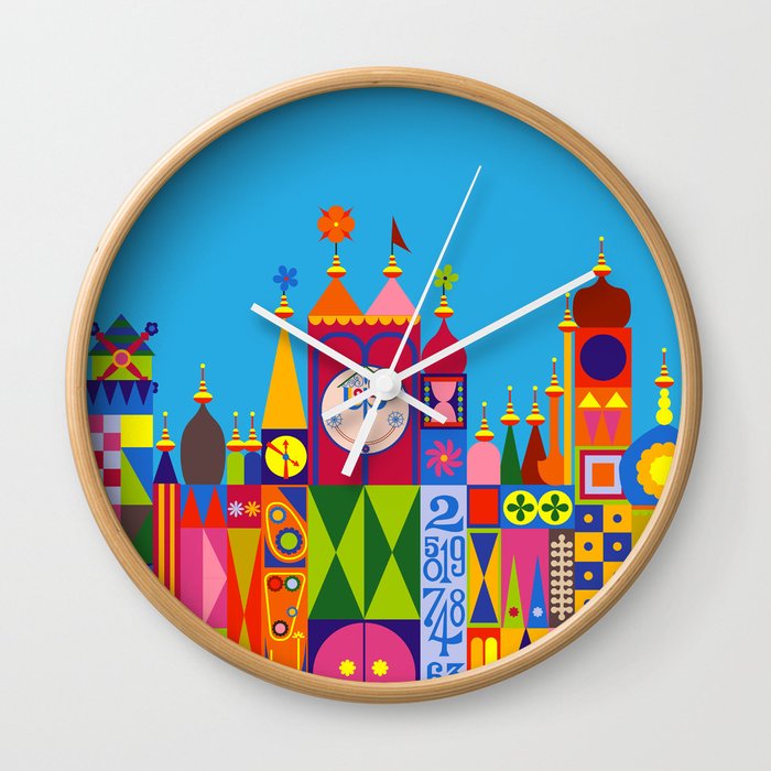 It's a Small World Wall Clock