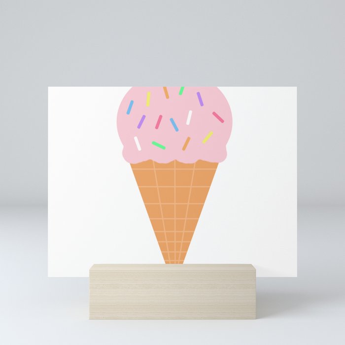 Ice Cream Mini Art Print