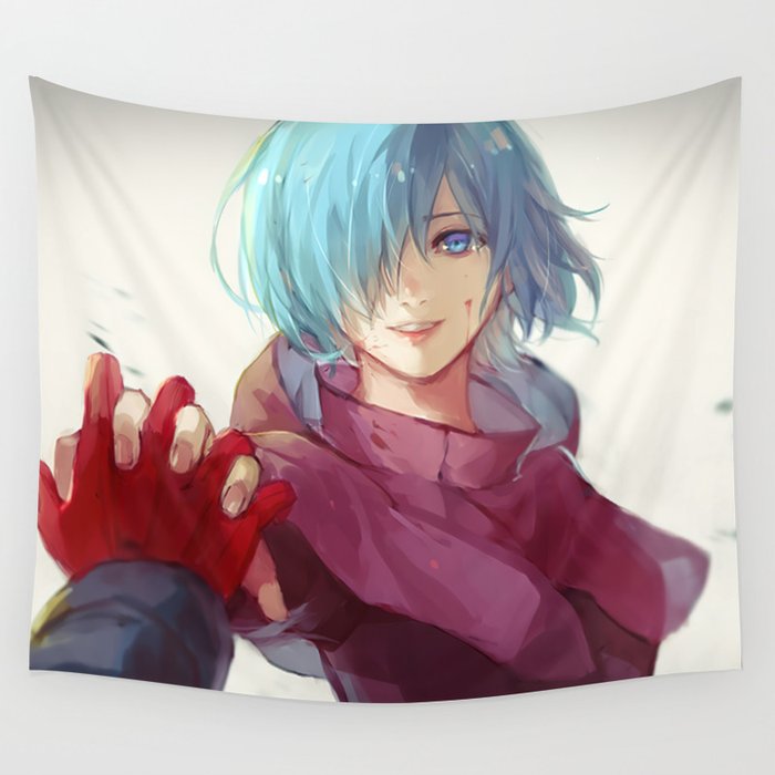Touka Kirishima Wall Tapestry by Mahira May Society6