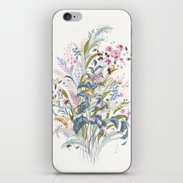 Floral bouquet iPhone Skin