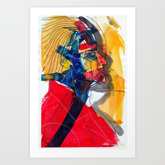 man 02 Art Print