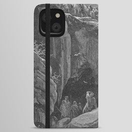 David Showing Saul that He had Spared His Life - Gustave Dore iPhone Wallet Case