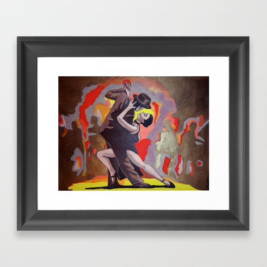 Tango Passion Framed Art Print