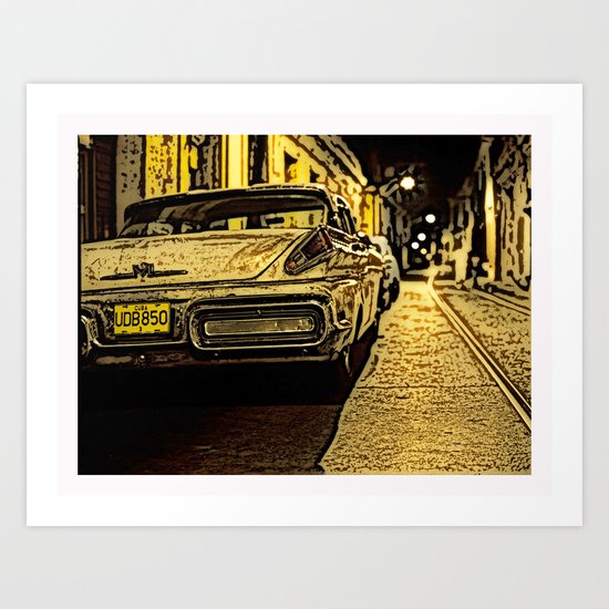 Havanna at night... Art Print
