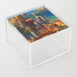 Skyline from the Future Acrylic Box