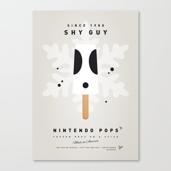 My NINTENDO ICE POP - Shy Guy Canvas Print