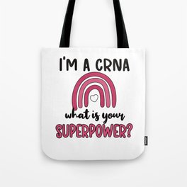 CRNA Women Certified Registered Nurse Anesthetist Tote Bag | Propofol, Anaesthetist, Nurse Anesthetist, Anesthesia, Crna Student, Crna Gifts Women, Proud Crna, Graphicdesign, Anesthesiologist, Medical Student 
