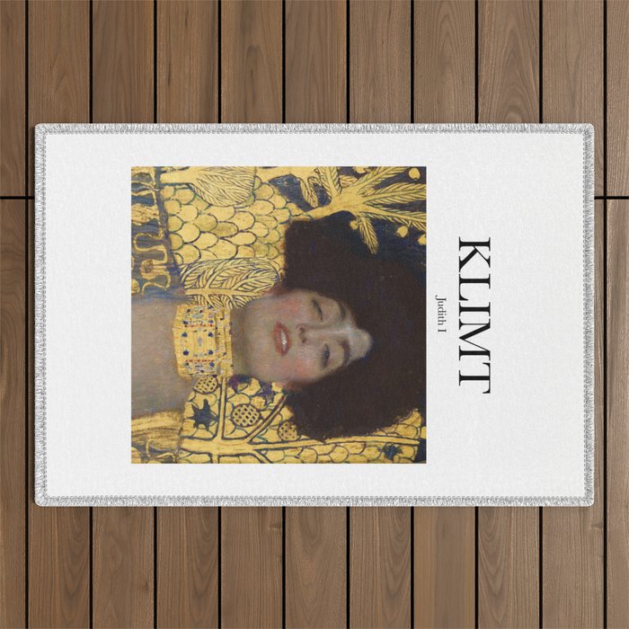 Klimt - Judith I Outdoor Rug