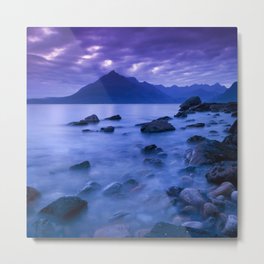 Sunset on Skye Metal Print | Ocean, Rocky, Sunset, Sea, Isleofskye, Elgol, Cuillin, Seascape, View, Scenery 