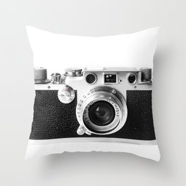 Old Camera Throw Pillow