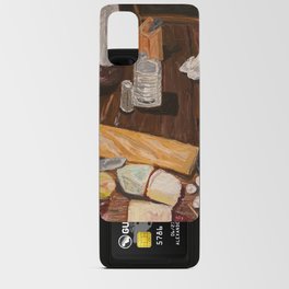 wine and cheese in a cave Android Card Case