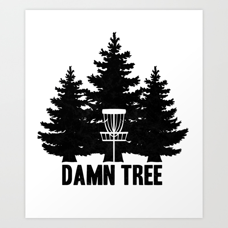 Stupid tree disc golf shirt