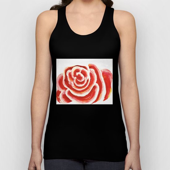 Valentine Rose Unisex Tank Top