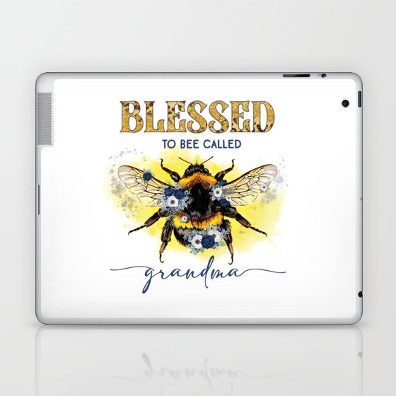 Blessed to bee called grandma gift mothersday 2022 Laptop & iPad Skin