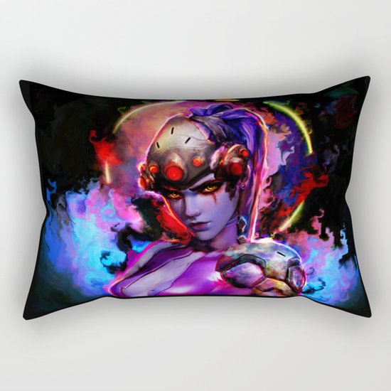 Quiet Widow Rectangular Pillow
