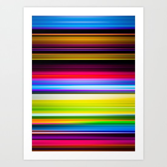 Light Beams Art Print