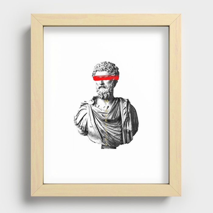 Marcus Aurelius Recessed Framed Print