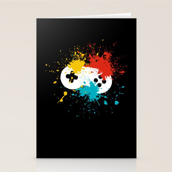 Gaming Gamer Old School Stationery Cards by Teeladen Society6