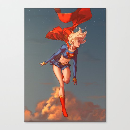 Supergirl II Canvas Print